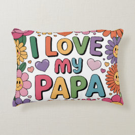 Cojín Decorativo Amo a mi papá