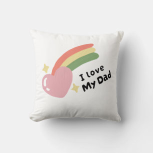 Cojín Decorativo Amo A Mi Papá