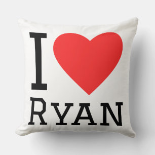 Cojín Decorativo Amo a Ryan