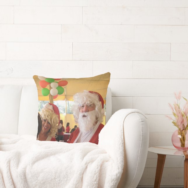 Cojín Decorativo Amo a Santa con compasión (Sofá)