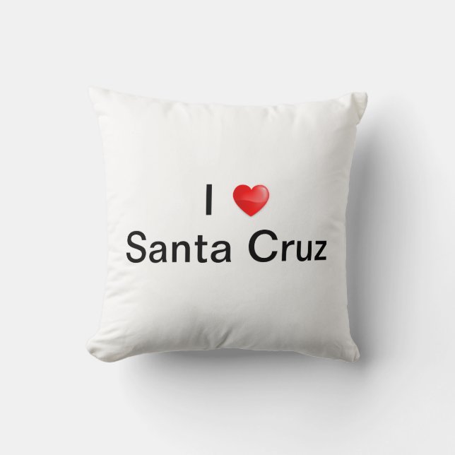 Cojín Decorativo Amo a Santa Cruz (Anverso)