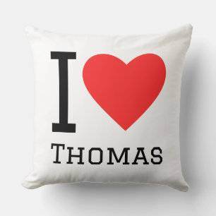Cojín Decorativo Amo a thomas