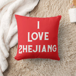 Cojín Decorativo Amo a Zhejiang