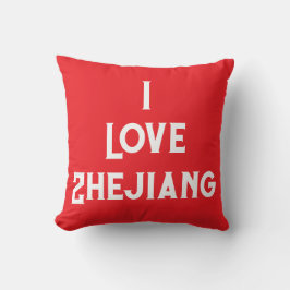 Cojín Decorativo Amo a Zhejiang