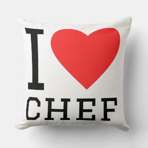 Cojín Decorativo Amo al chef