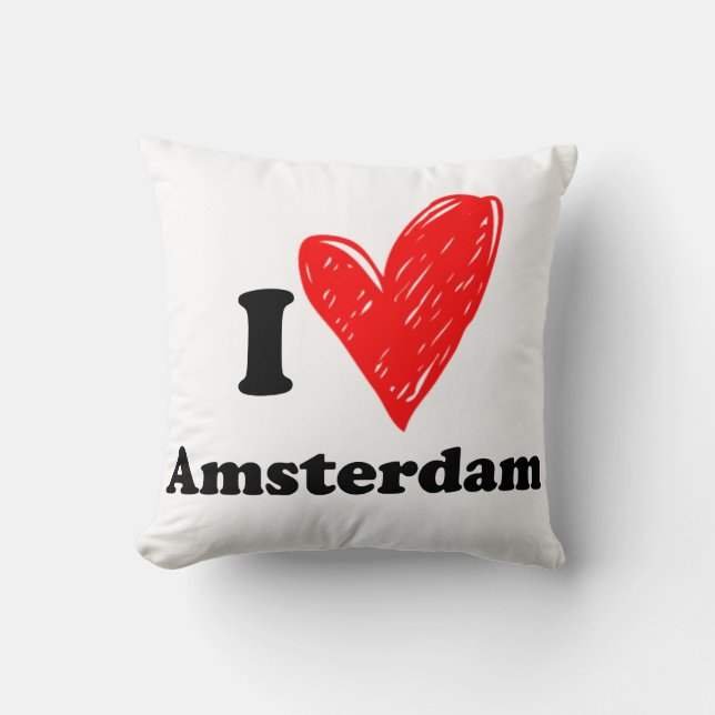 Cojín Decorativo Amo Amsterdam (Anverso)