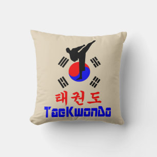 Cojín Decorativo ✔ Amo ☯ arte marcial coreano-téKwonDo fabuloso