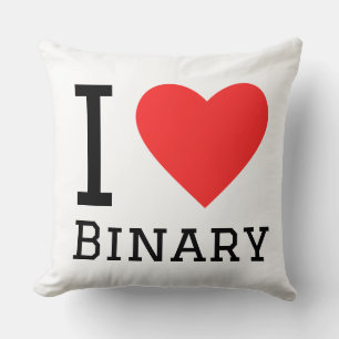 Cojín Decorativo Amo binario