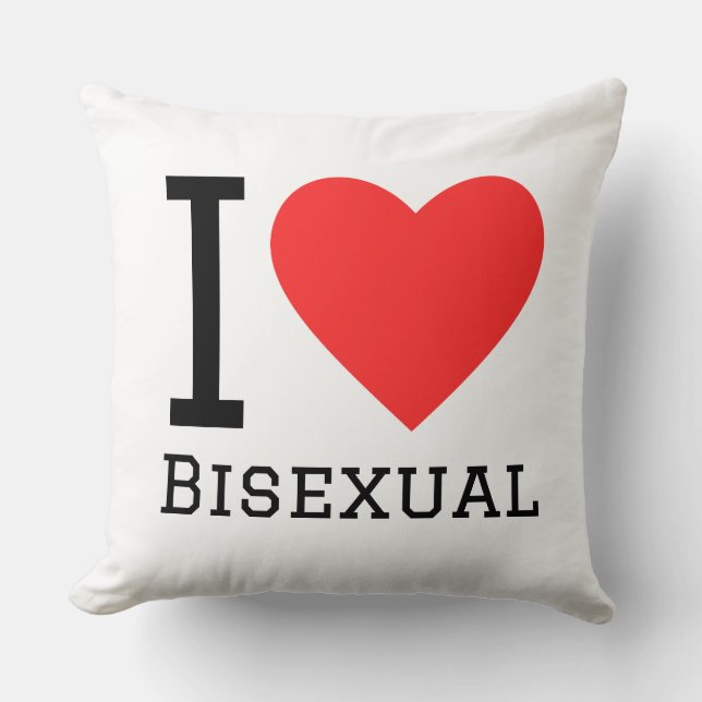 Cojín Decorativo Amo bisexual (Anverso)