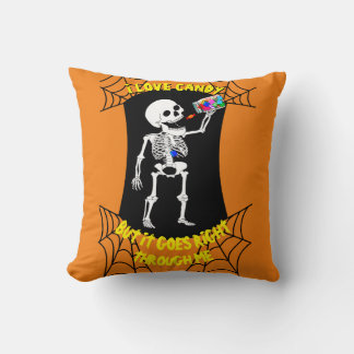 Cojín Decorativo Amo Candy Skeleton Pillow