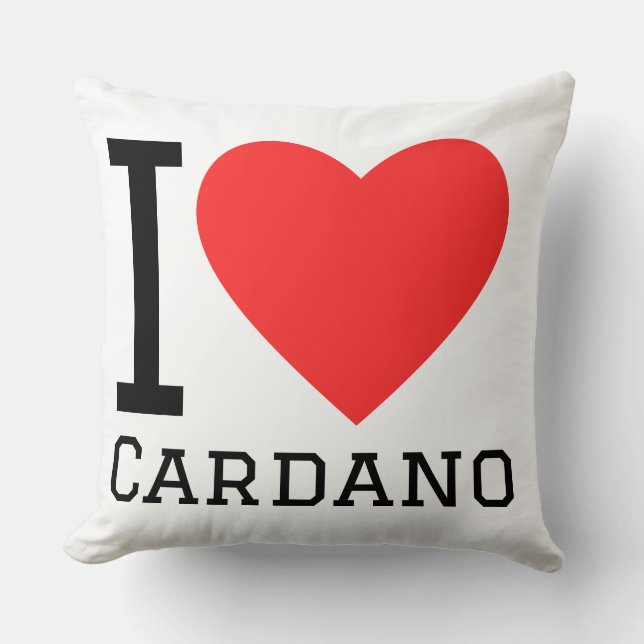 Cojín Decorativo Amo Cardano  (Anverso)