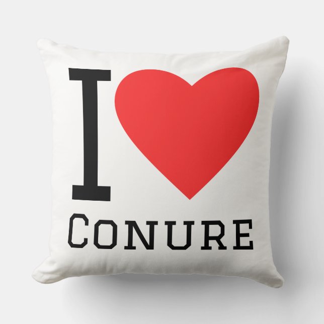 Cojín Decorativo Amo conure (Anverso)
