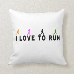 Cojín Decorativo Amo correr