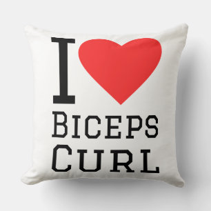Cojín Decorativo Amo curl de bíceps