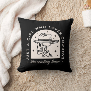 Cojín Decorativo Amo de los vacunos romance oscuro occidental