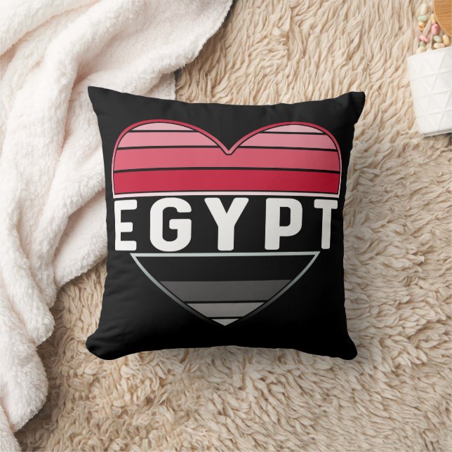 Cojín Decorativo Amo Egipto, corazón egipcio (Manta)