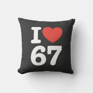 Cojín Decorativo Amo el 67 