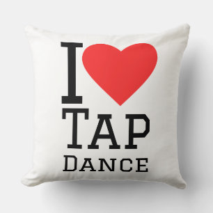 Cojín Decorativo Amo el baile de tap