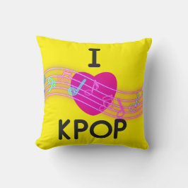 Cojín Decorativo Amo el K-pop