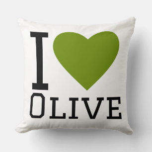 Cojín Decorativo Amo el olivo