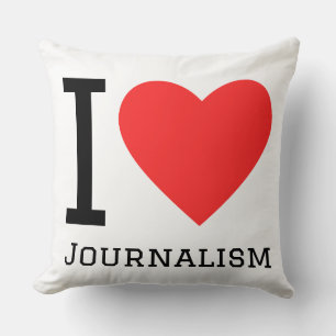 Cojín Decorativo Amo el periodismo