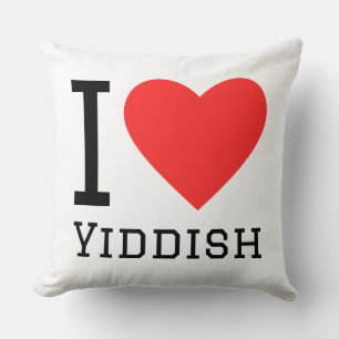 Cojín Decorativo Amo el yidis