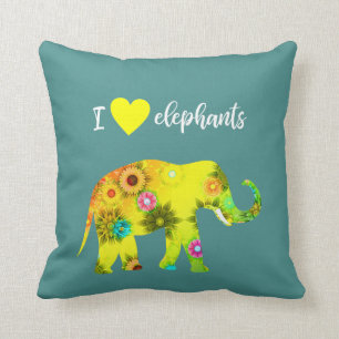 Cojín Decorativo Amo elefantes