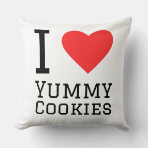 Cojín Decorativo Amo galletas deliciosas