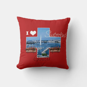 Cojín Decorativo Amo Ginebra, Suiza - Pillow