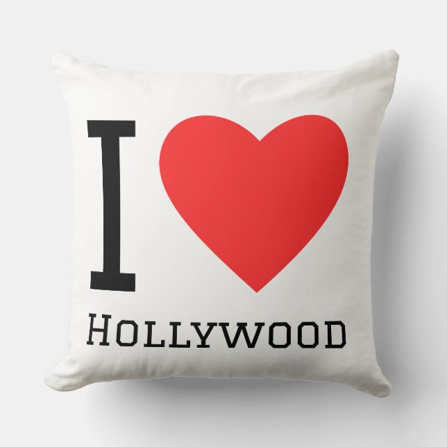 Cojín Decorativo Amo Hollywood (Anverso)