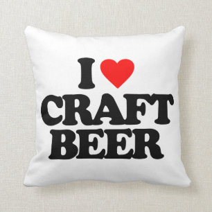 COJÍN DECORATIVO AMO LA CERVEZA DEL ARTE
