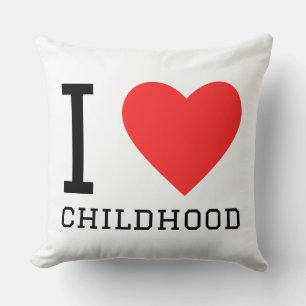 Cojín Decorativo Amo la infancia
