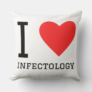 Cojín Decorativo Amo la Infectología