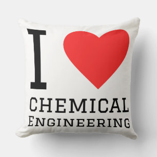 Cojín Decorativo Amo la ingeniería química