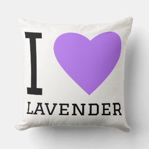 Cojín Decorativo Amo la lavanda