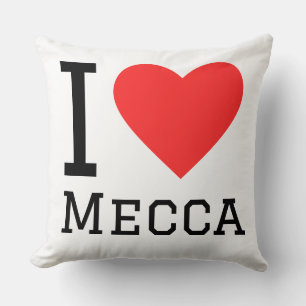 Cojín Decorativo Amo La Meca
