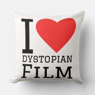 Cojín Decorativo Amo la película distópica