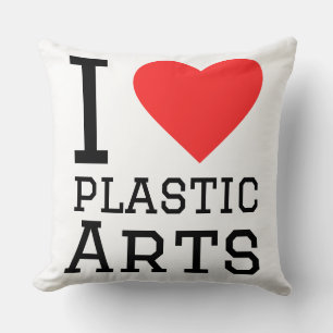 Cojín Decorativo Amo las artes plásticas 