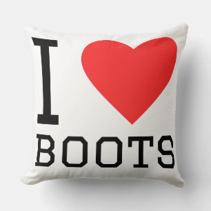 Cojín Decorativo Amo las botas
