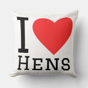 Cojín Decorativo Amo las gallinas