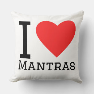 Cojín Decorativo Amo los mantras