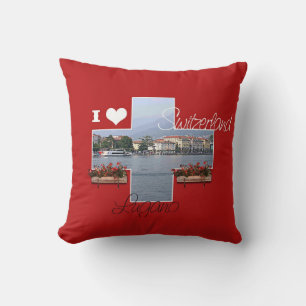 Cojín Decorativo Amo Lugano, Suiza - Pillow