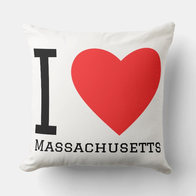 Cojín Decorativo Amo Massachusetts (Anverso)