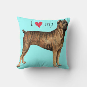 Cojín Decorativo Amo mi Cane Corso