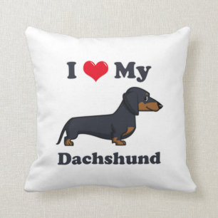 Cojín Decorativo Amo Mi Dachshund