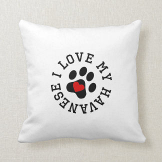 Cojín Decorativo Amo mi Havanese