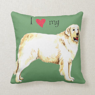 Cojín Decorativo Amo mi Kuvasz