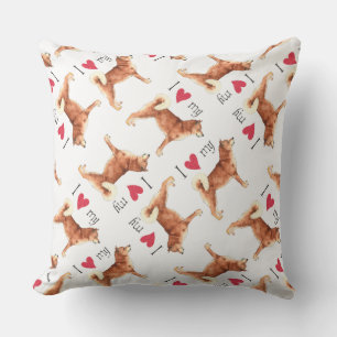 Cojín Decorativo Amo mi Shiba Inu