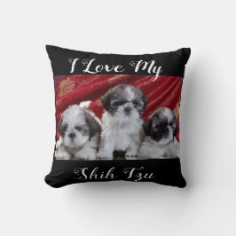 Cojín Decorativo Amo Mi Shih Tzu