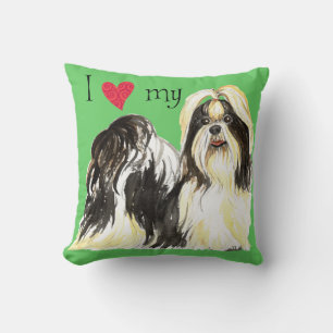 Cojín Decorativo Amo mi Shih Tzu
